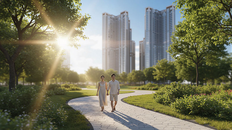 Đường dạo bộ Alumi Alluvia City duong-dao-bo-alumi-alluvia-city